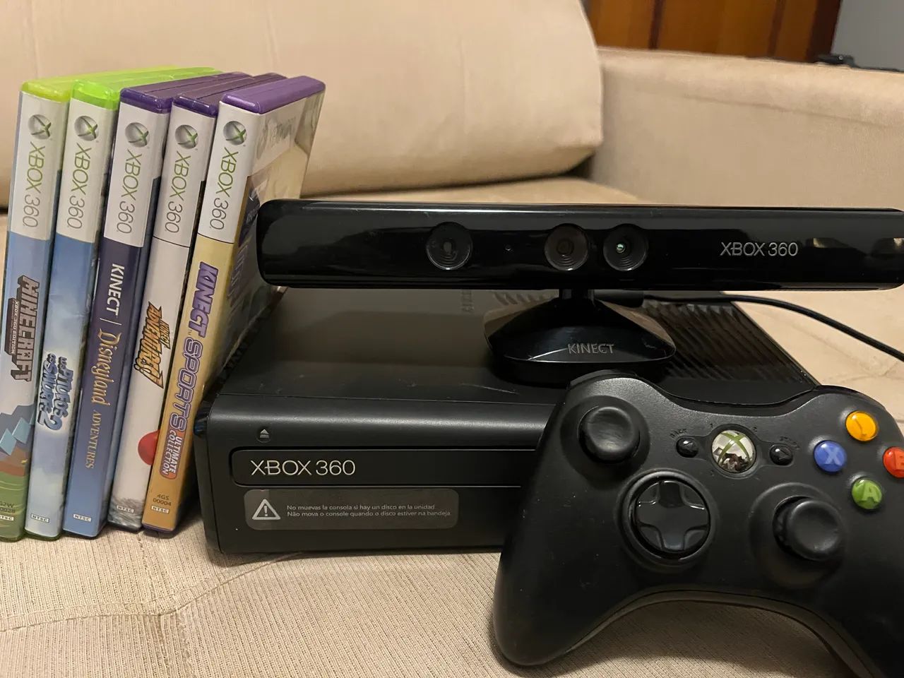 Xbox 360 - com kinect