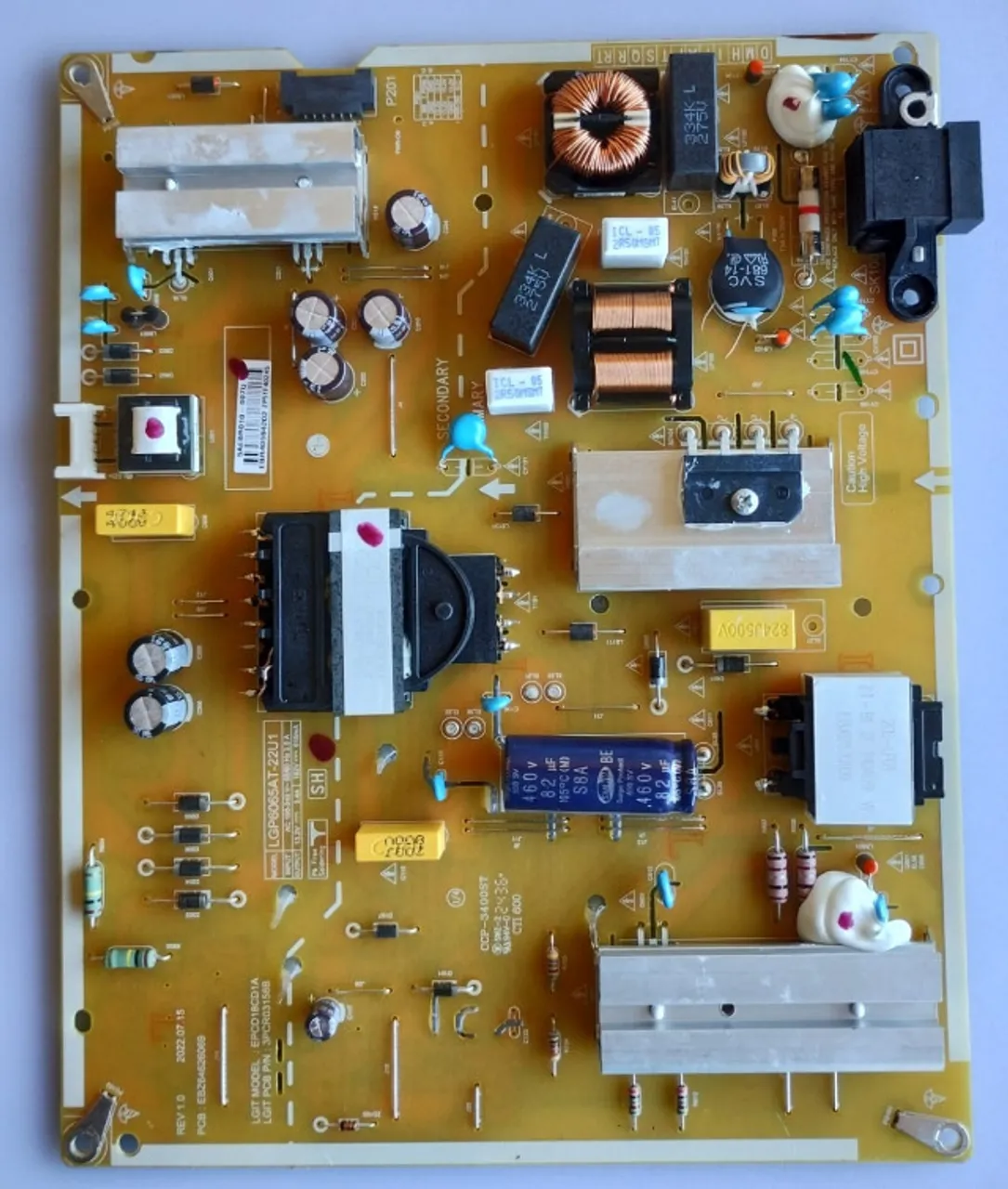 Placa Fonte Tv LG 65 polegadas - Semi-nova - ver Descrição Completa