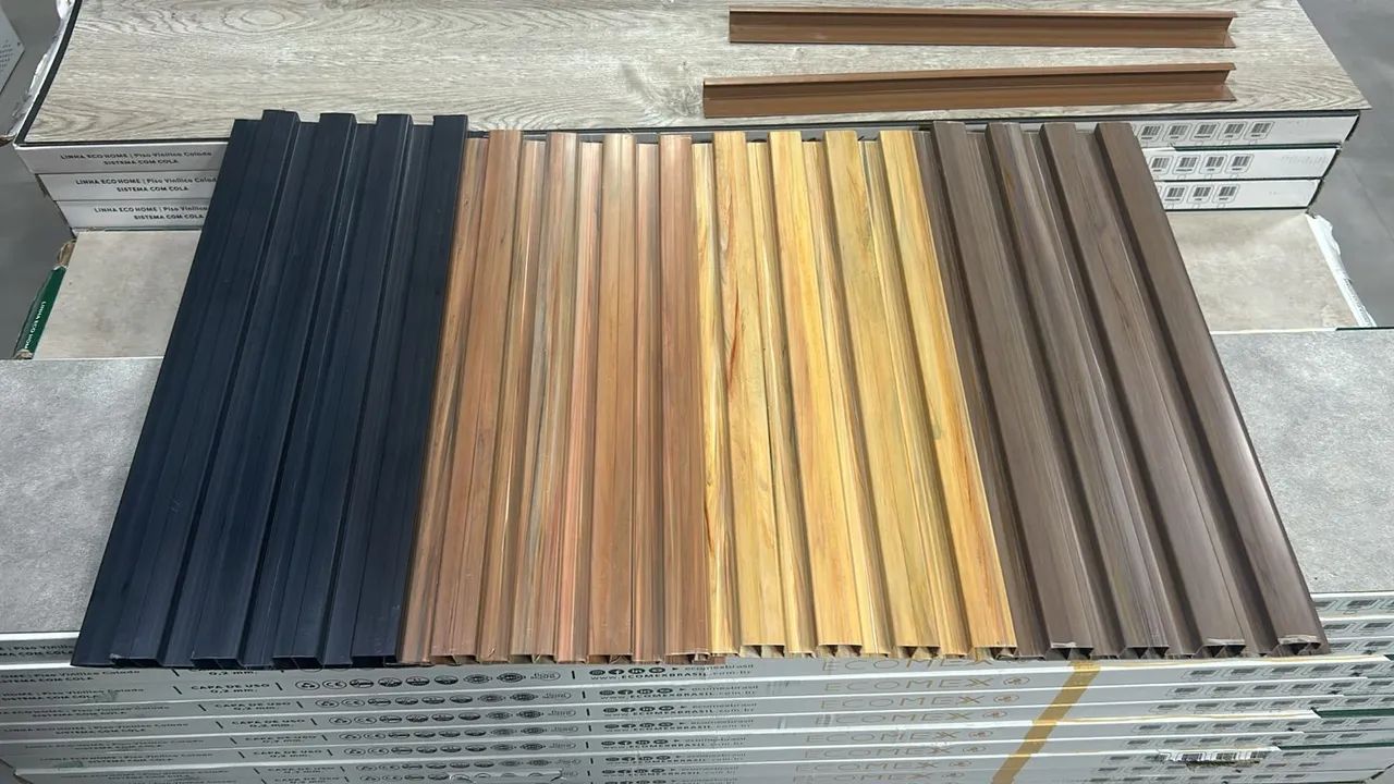 Rodapé PVC 3D - 4 cores - Decorativo e Moderno - Foto 2