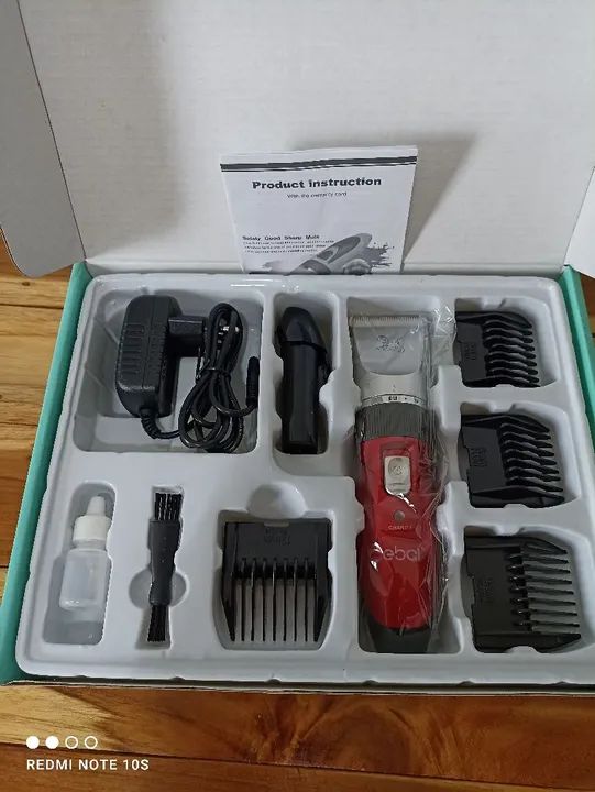 Máquina profissional recarregável para tosa de cães e gatos/ SUPER PROMOÇÃO 