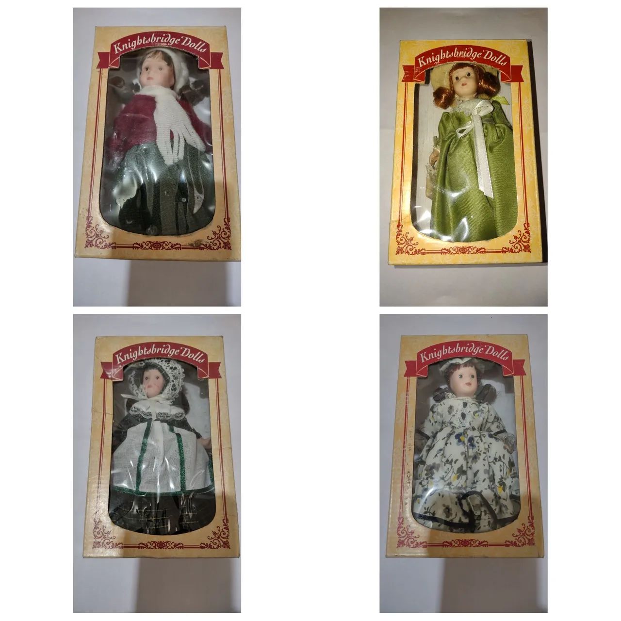 4 Bonecas Knightsbridge Dolls Original - AA