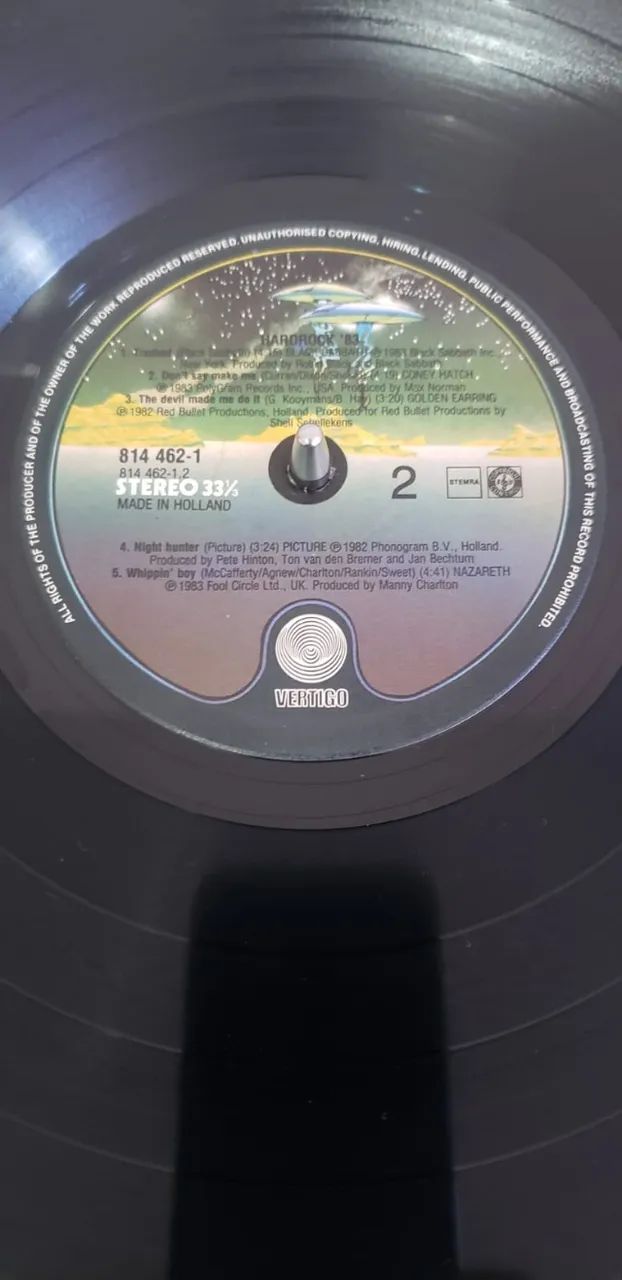 Lp Hardrock '83 (importado) (excelente) - Foto 5