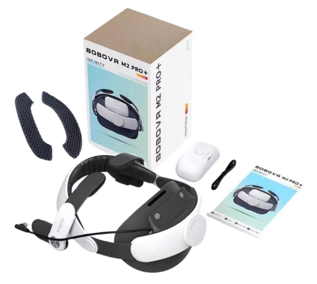 Óculos Meta Quest 2 + Bobo Vr - Peças e Acessórios de Vídeo Game