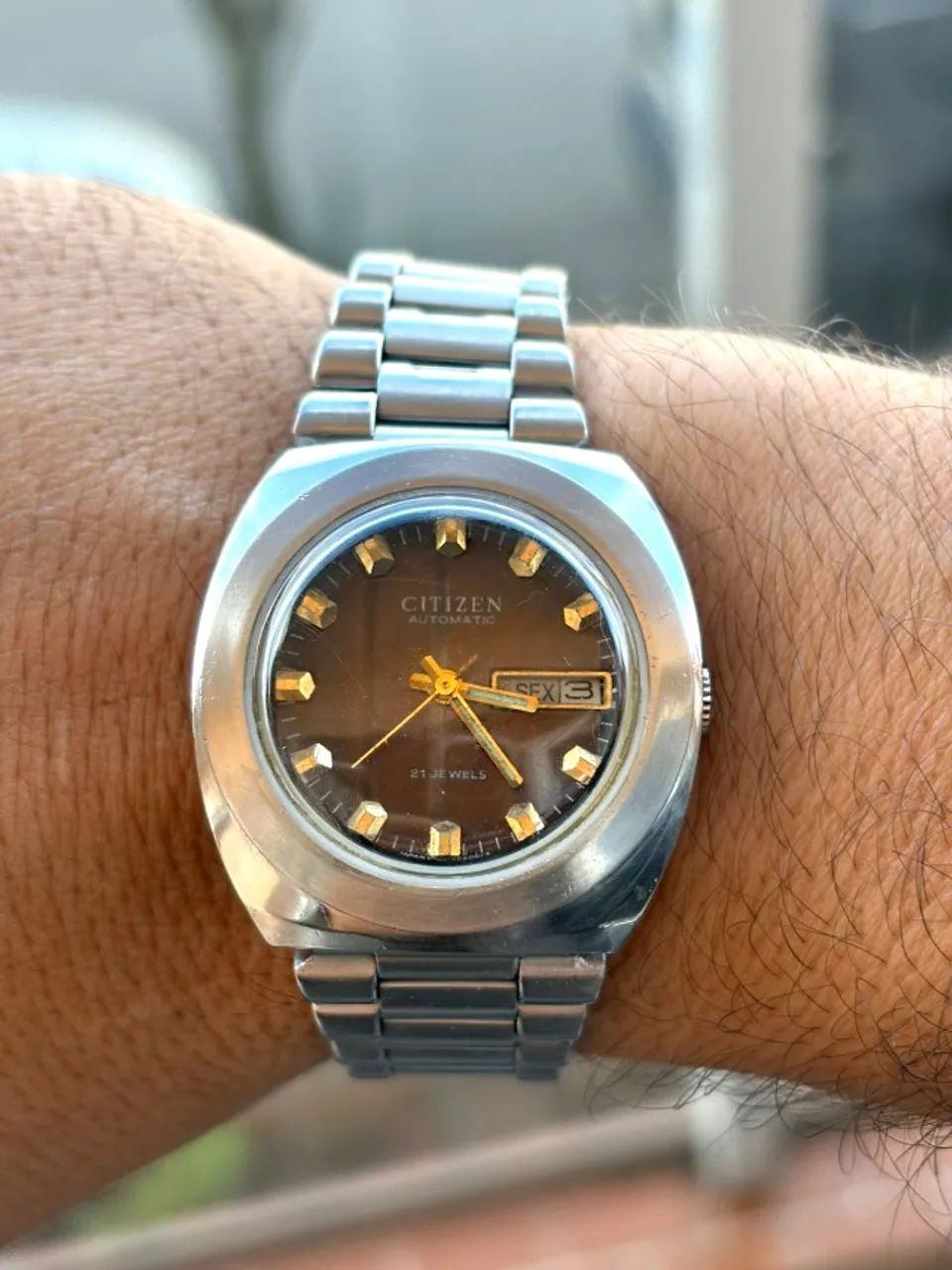 Relógio Vintage Automático Citizen 6601 