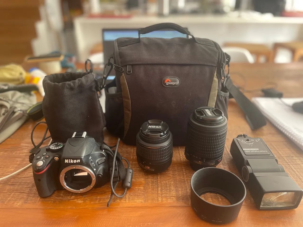 Câmera Nikon DSLR 5100 - Foto 4