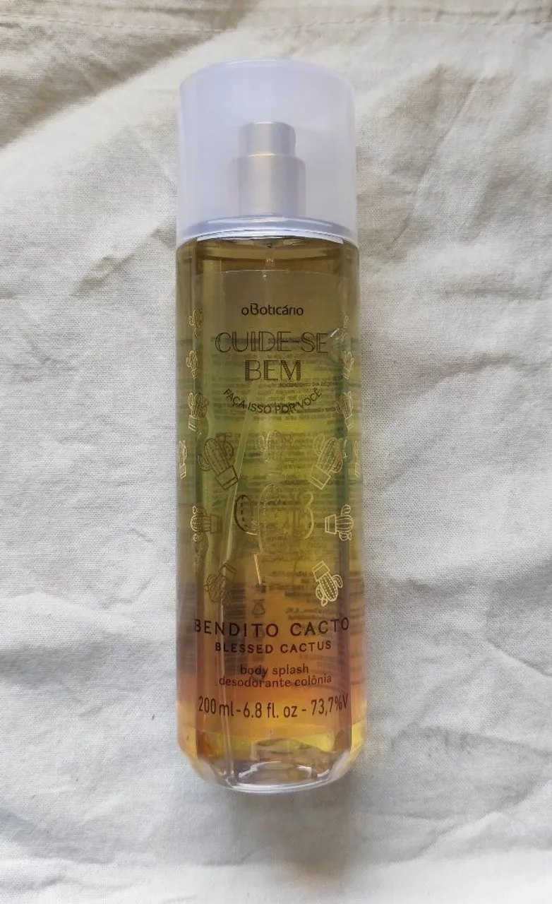 Body Splash Cuide se Bem  Bendito Cacto 200ml O Boticário