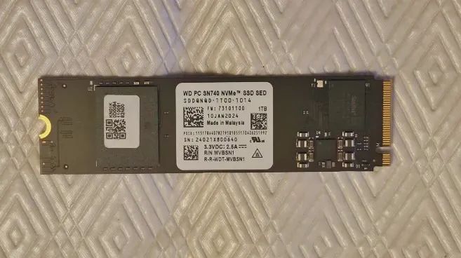 Nvme 1TB Western Digital PCI 4.0 Read 5200Mb/s Write 4900Mb/s (NOVO!) - Foto 2