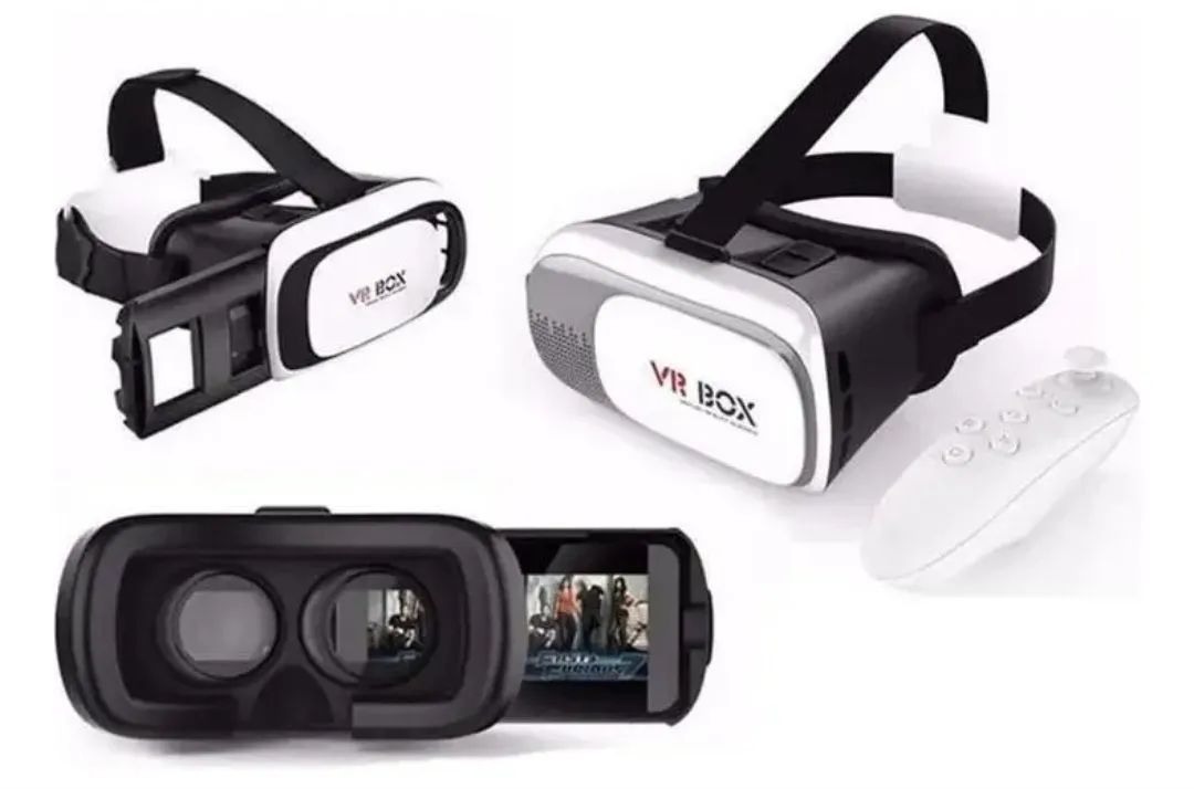 Óculos VR Box 2.0 - Imersão em Realidade Virtual + Controle Bluetooth - Foto 2