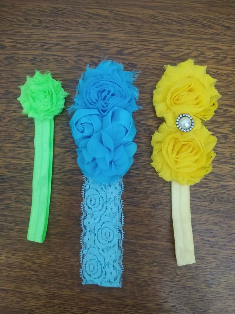 Conjunto De Laços Para Bebês Arco-íris