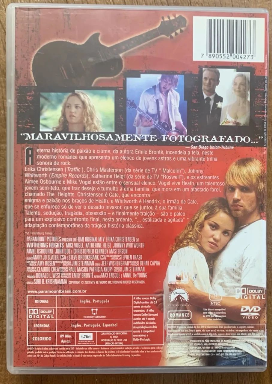 DVD O Morro dos Ventos Uivantes - MTV - Foto 2
