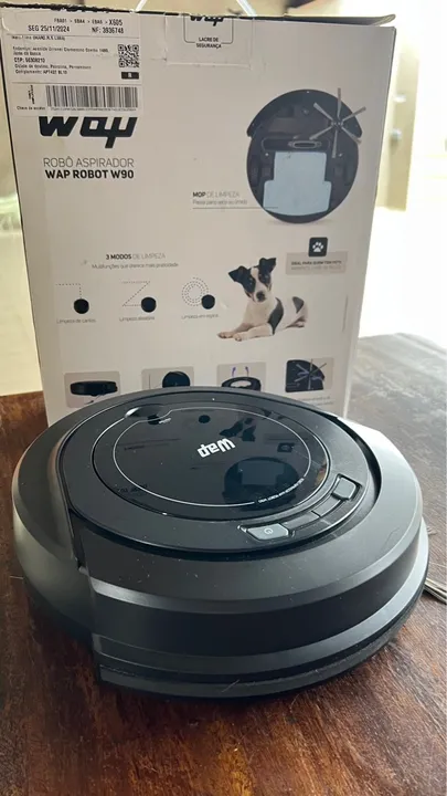 Robô Aspirador Wap Robot W90 - Novo