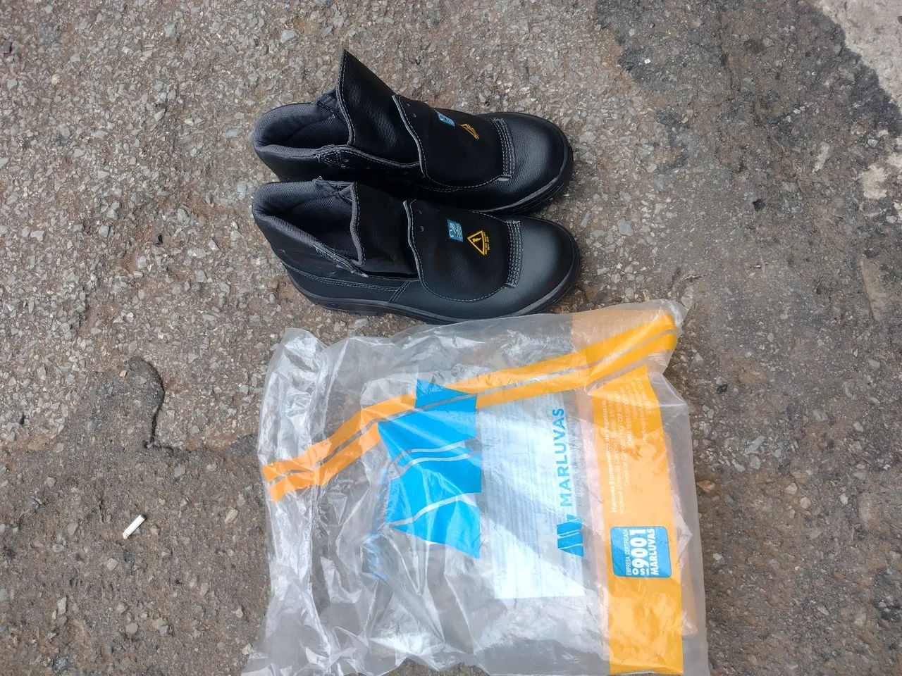 Botas bico de aço de couro  - Foto 2