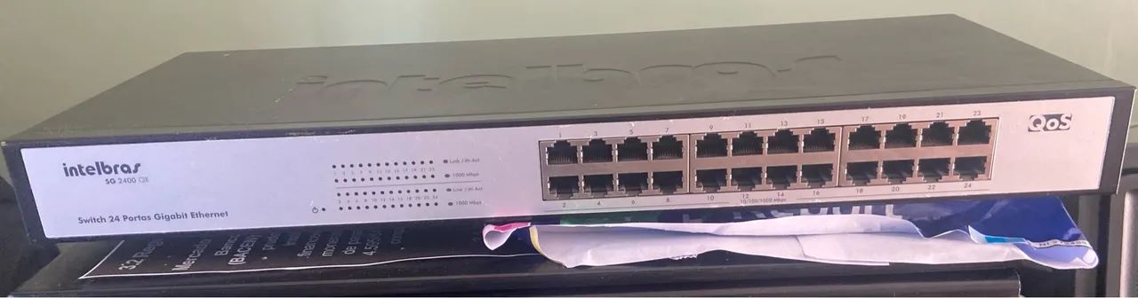 Switch Intelbras 24 portas 
