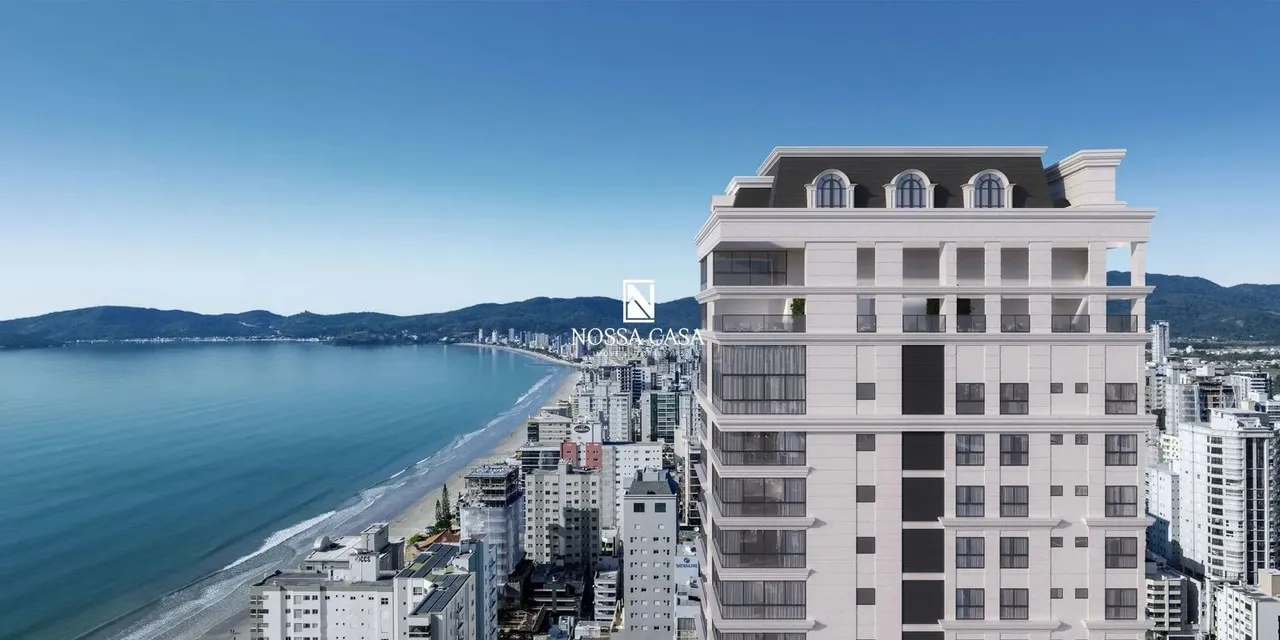 Apartamento com 4 quartos, 3 vagas de garagens em Meia Praia - Itapema/SC
