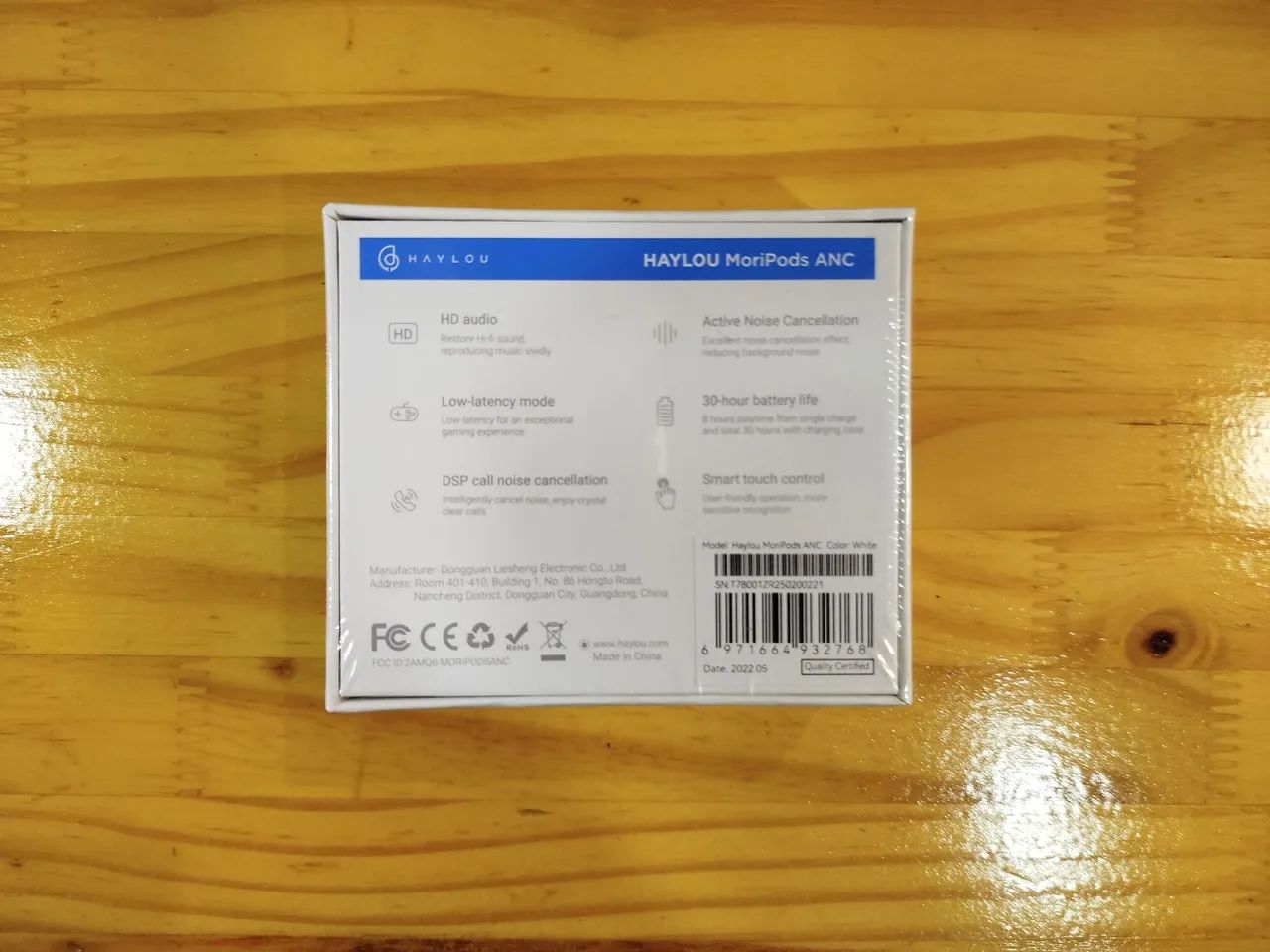 Fone de ouvido EarBuds Haylou MoriPods ANC - Lacrado! - Foto 2