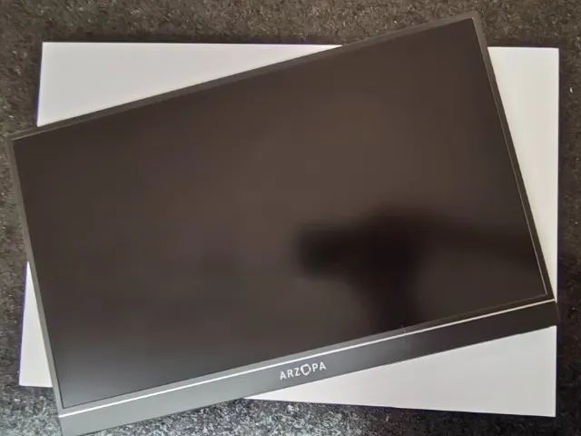 Monitor Portátil Arzopa Z1FC 16,1" Full HD 144Hz - Perfeito p/ Games e Trabalho