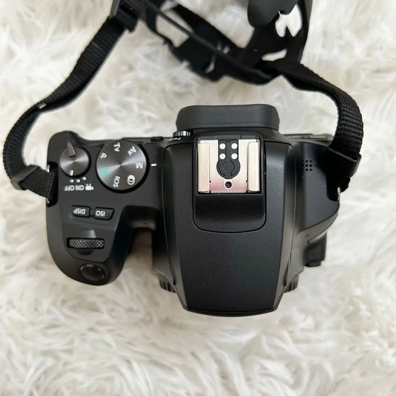 Câmera cânon sl3 + lente 18-55mm Carregador e bateria  - Foto 2