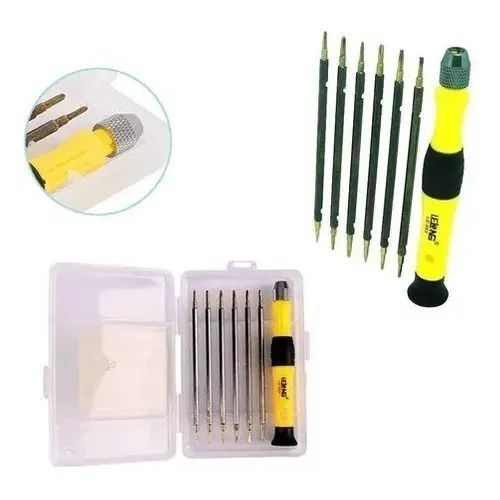 Kit Chave Torx 12 peças para Celular LELONG LE-953