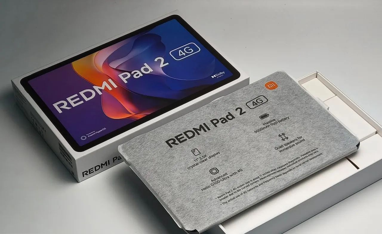 Redmi Pad 2 4G COM CHIP 256/8 - Novo Lacrado 