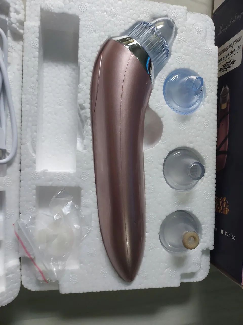 Aspirador de Cravos Elétrico - Limpeza Profunda da Pele