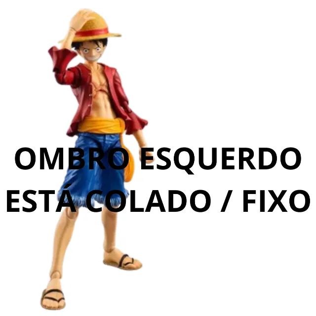 Boneco Articulado Luffy One Peace Braço Esquerdo Fixo (Usado) - Foto 2