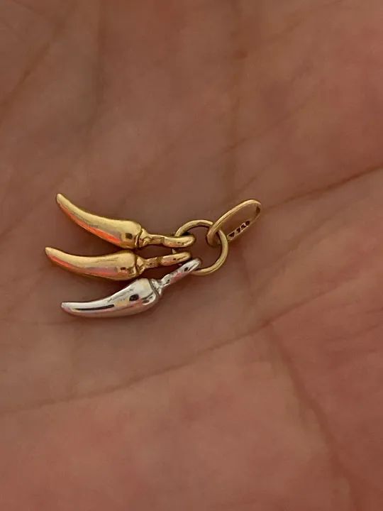 Pingente Icones Pimenta em Ouro Amarelo, Ouro Branco e Ouro Rosé 18k - Foto 3