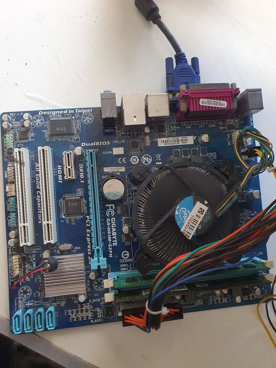 Placa mãe 1155 ddr3