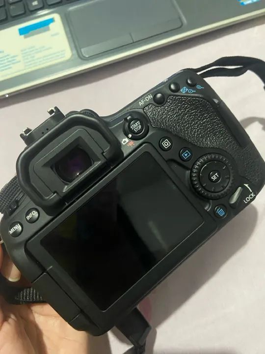 Câmera Canon EOS 80D com lente 50mm - Foto 2
