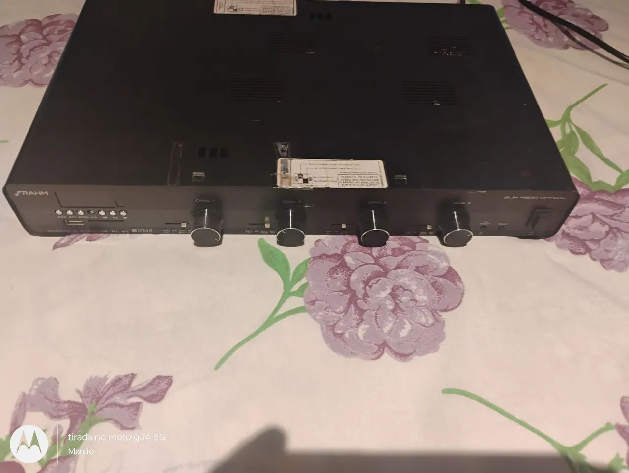 Amplificador Frahm SUM 4500 Optical - Foto 4