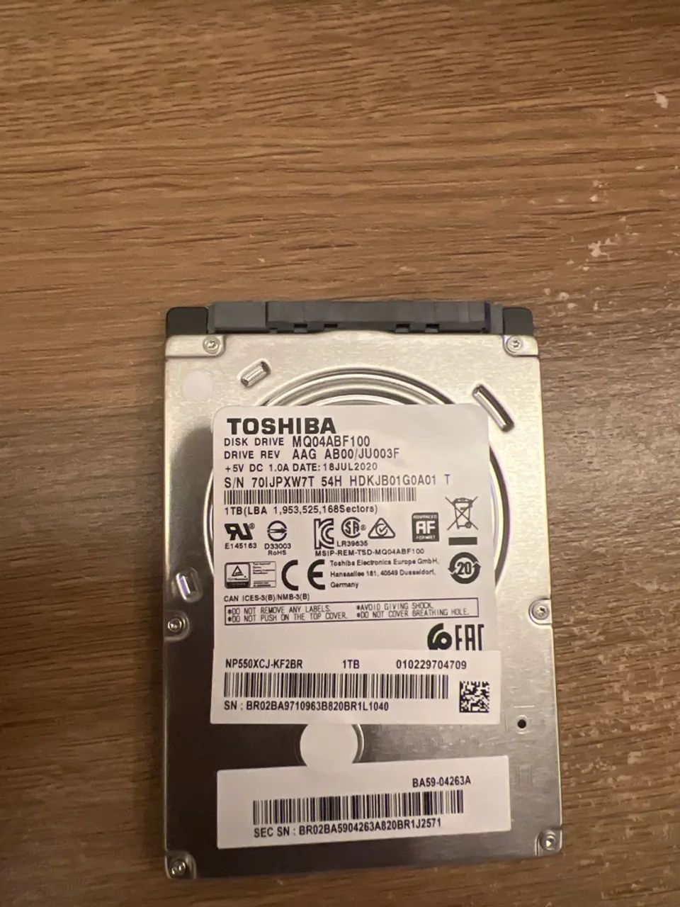 HD 1TB TOSHIBA