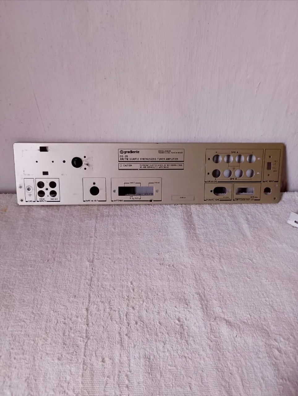 receiver gradiente ds 20 (dissipador de calor e painel traseiro  - Foto 2