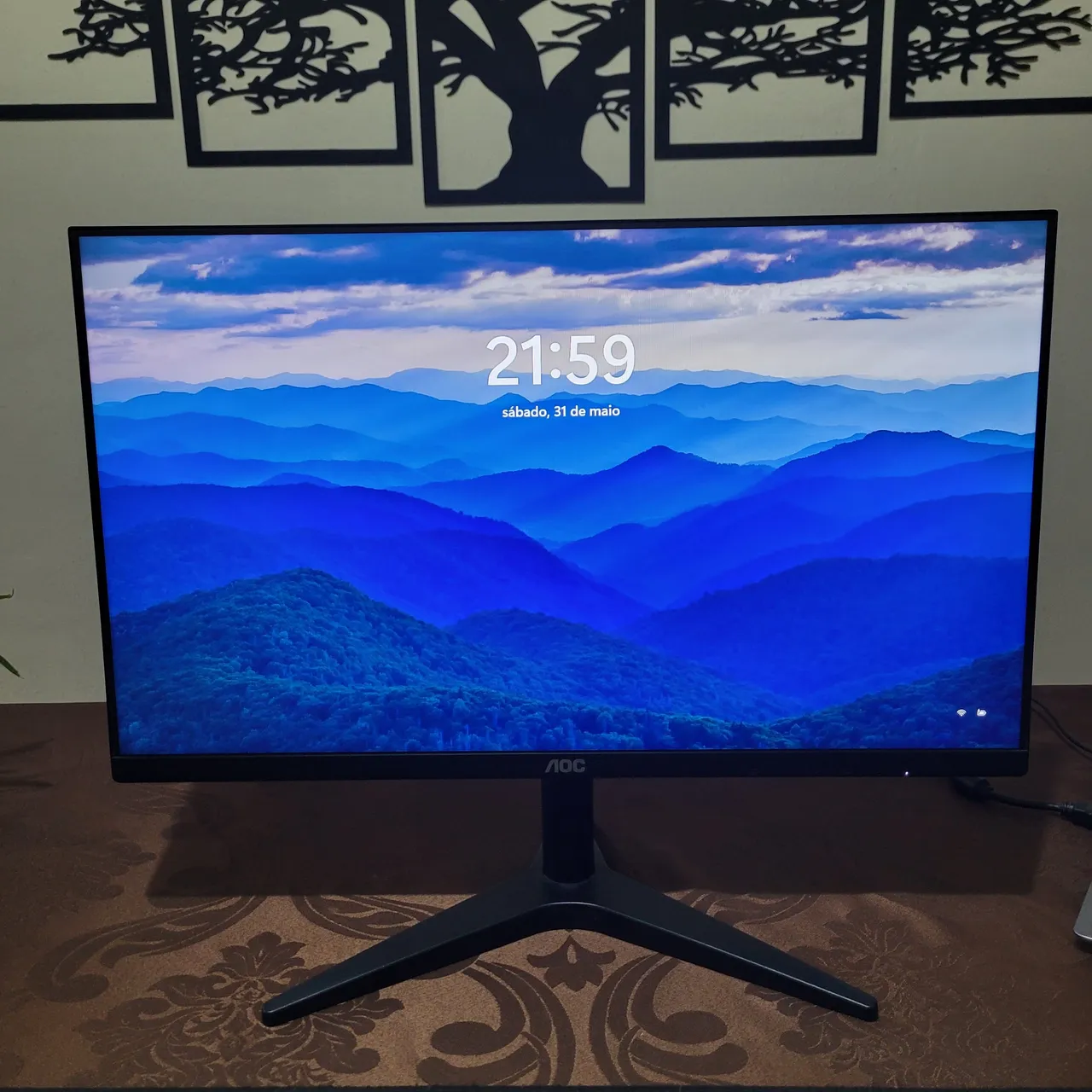 Monitor AOC 23.8" Full HD Widescreen