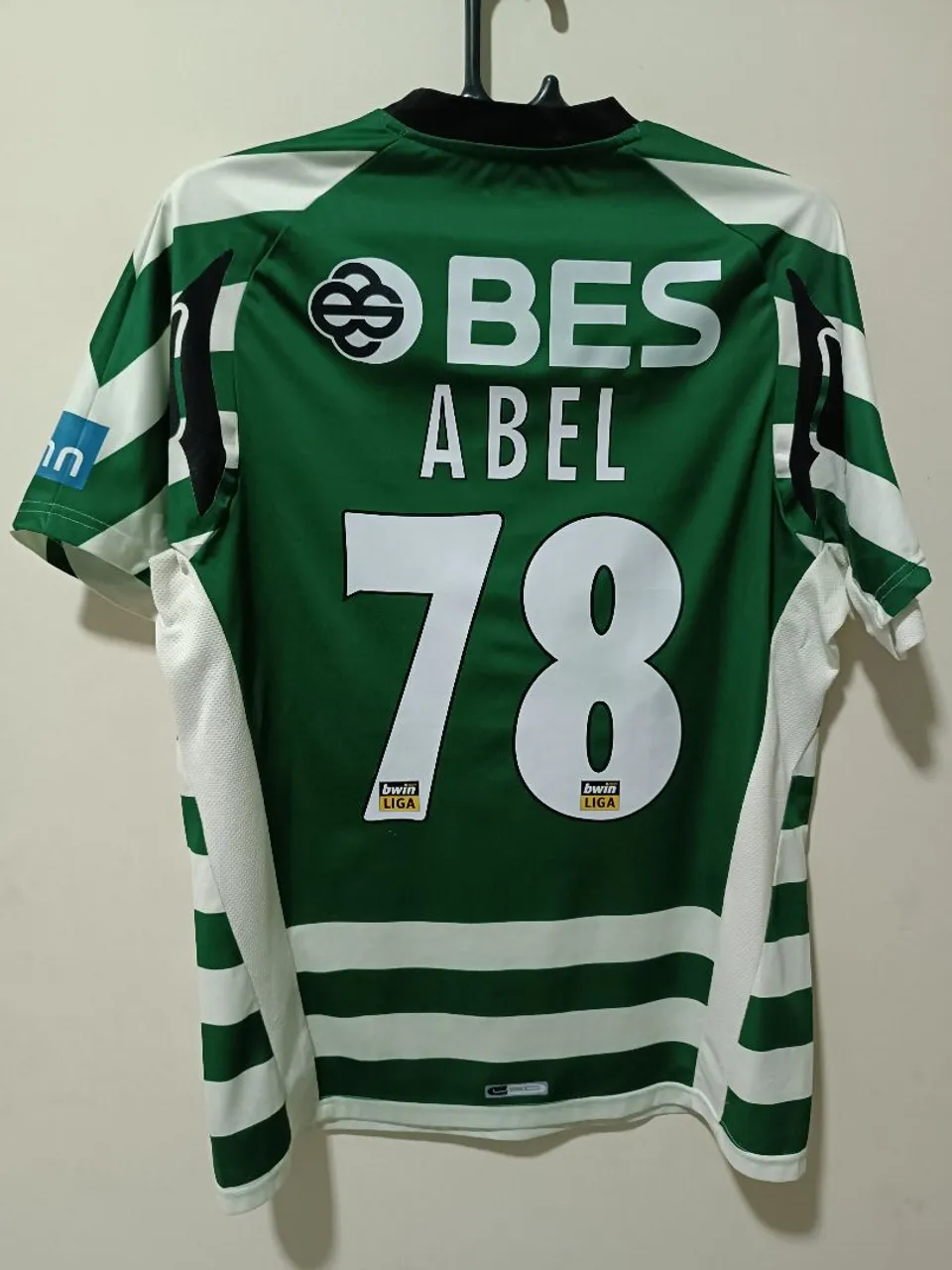 Camisa Sporting 2007/08 Abel Ferreira