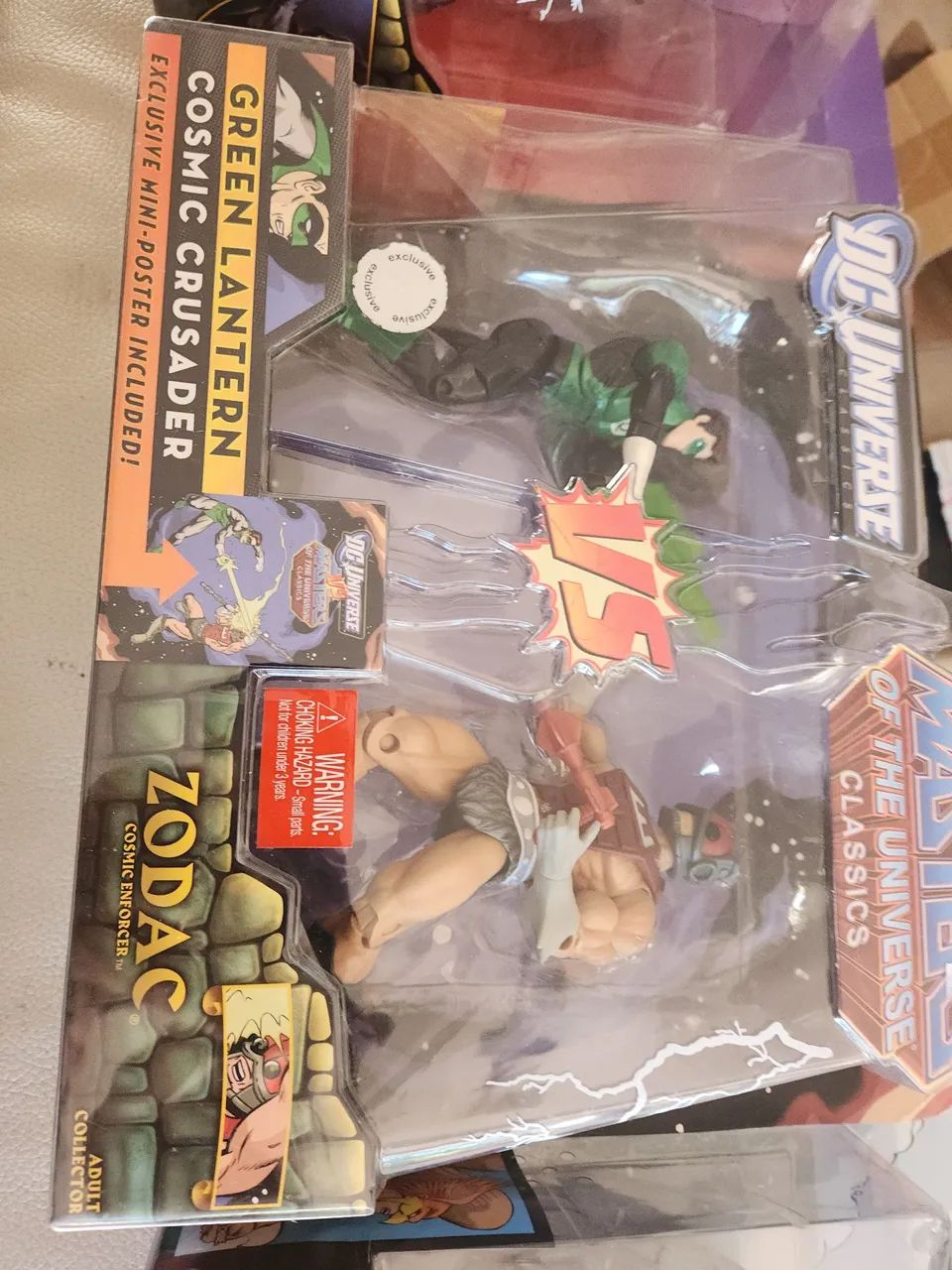 Green Lantern vs Zodac - DC Universe Classics