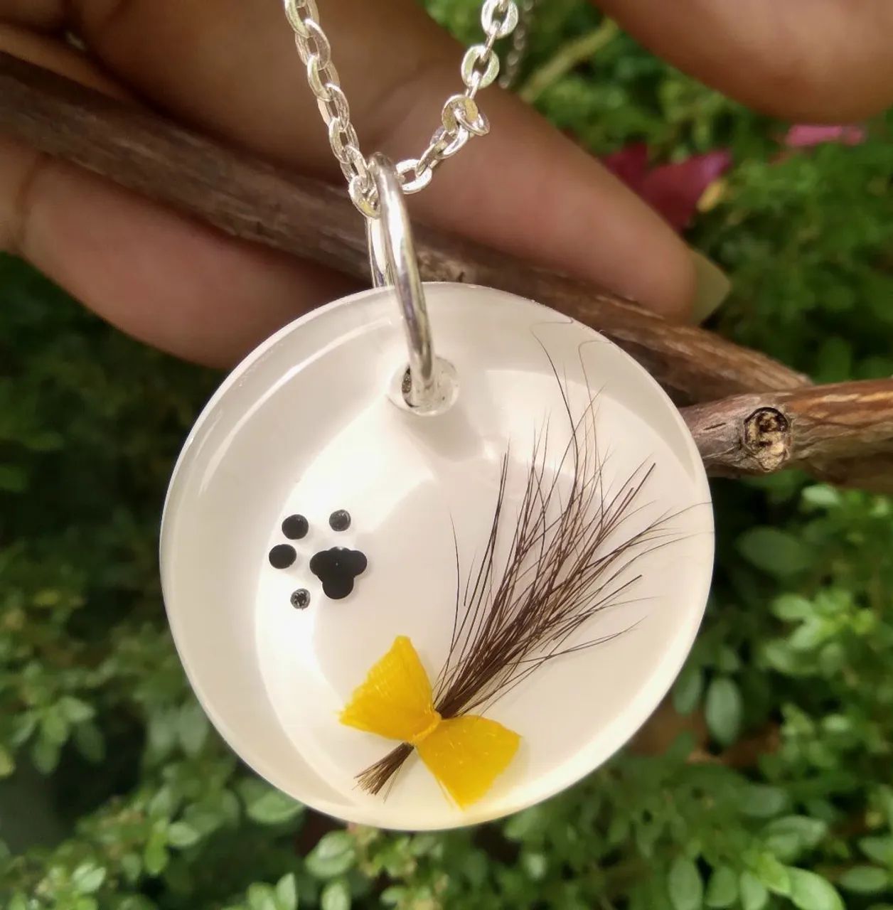 Joias Afetivas com pelinhos de pet - Foto 6