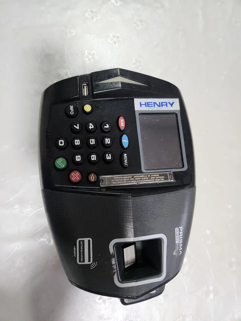 Relógio de Ponto Henry Prisma Super F