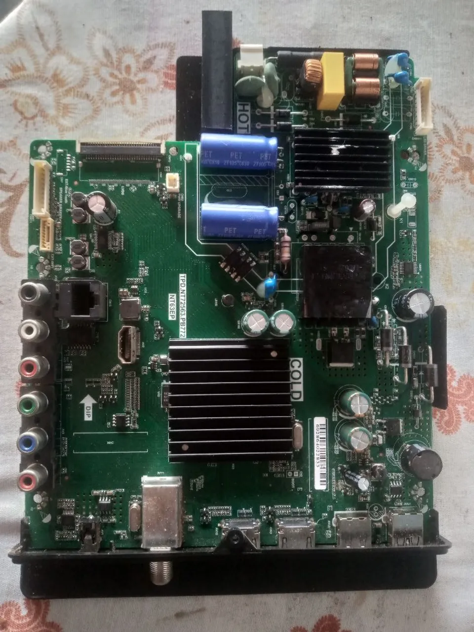 Placa mãe para TV LCD - TPD.NT72563.PB772