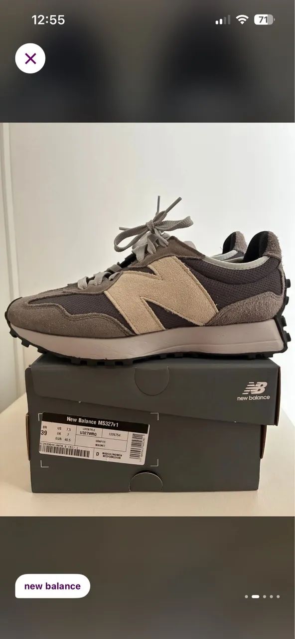 New balance 327 cinza - Foto 2
