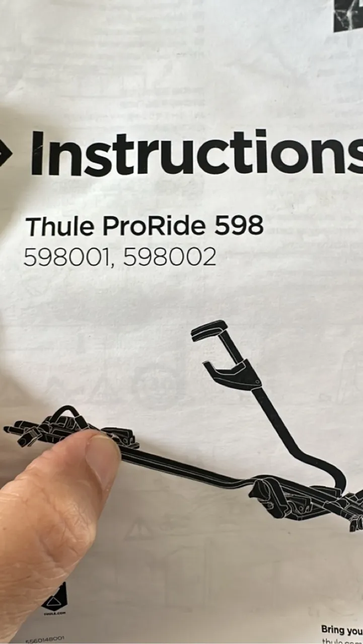 Suporte para bicicleta Thule ProRide 598