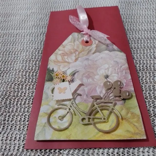 Cartões formato de Tag/Etiquetas vários temas com envelopes - Foto 5