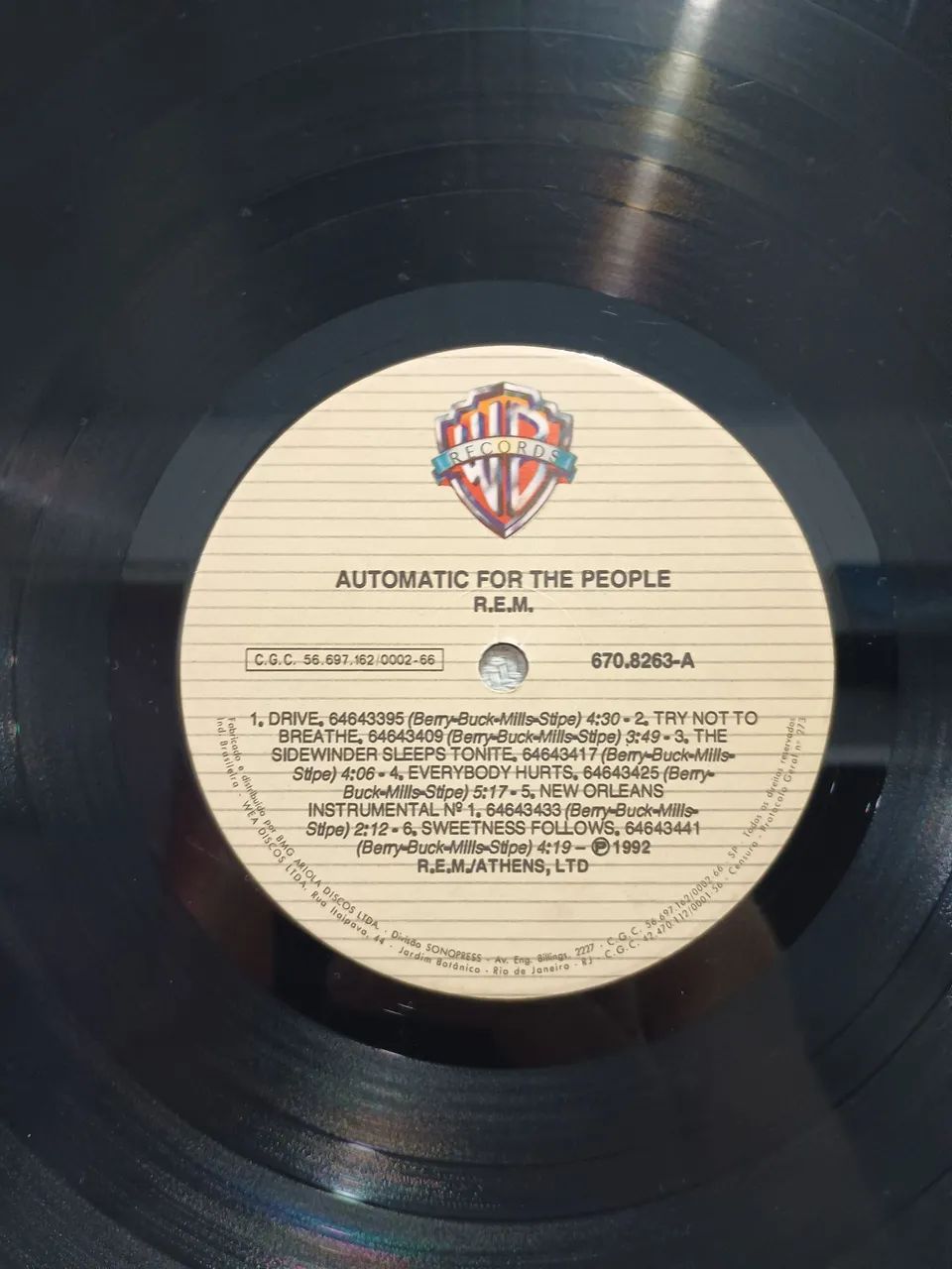 Automatic for the People - R.E.M. - LP. - Foto 3