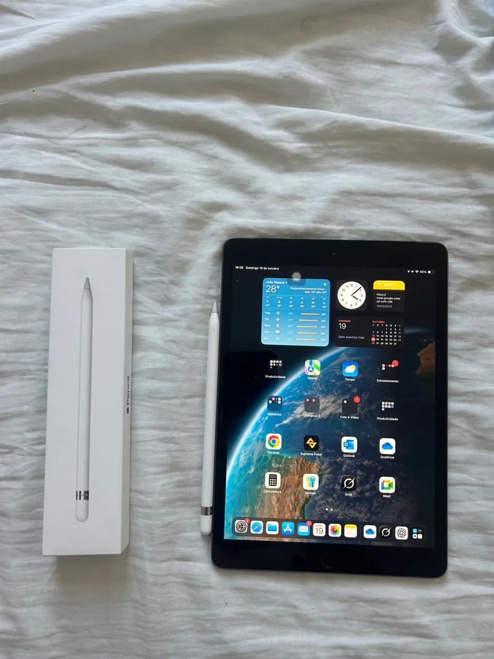 IPAD 7 / 128gb + Apple Pencil - Tablets e E-Readers - Capim Macio