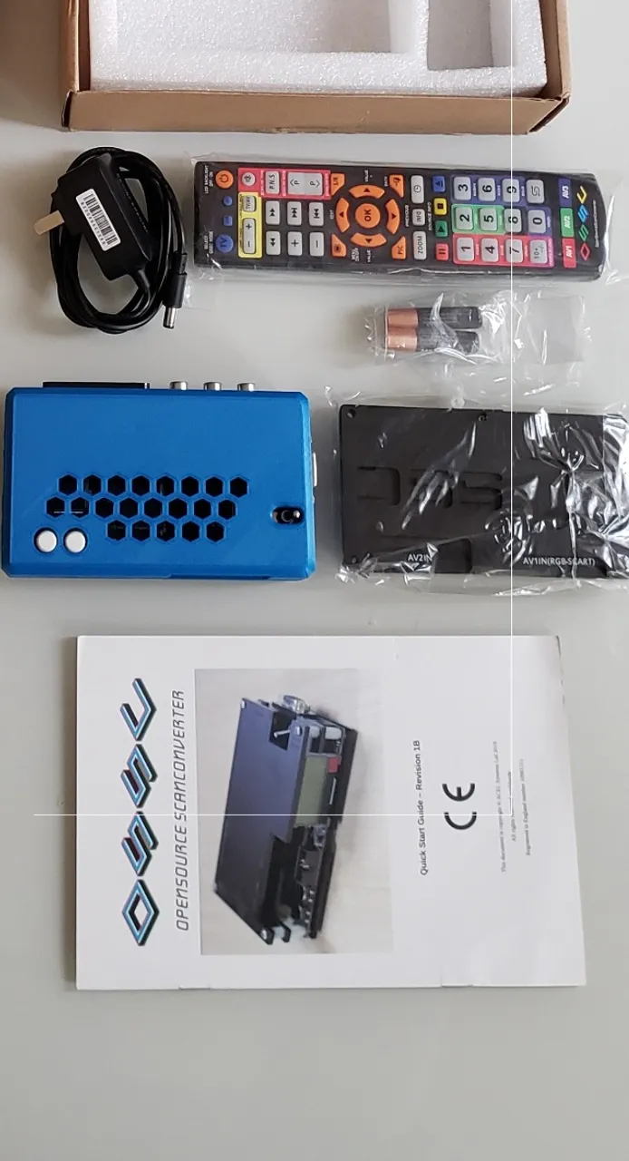 Scaler de vídeo OSSC para consoles antigos