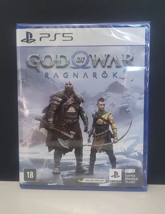 God Of War Ragnarok Ps5 Mídia Física (Lacrado)