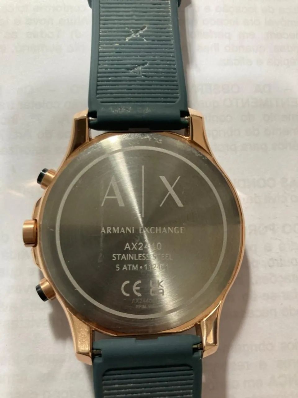 Relógio de Pulso Armani Exchange AX2440 Original - Foto 3