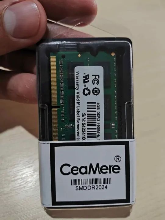 Memória RAM para Notebook DDR3 e também DDR3L - Anápolis