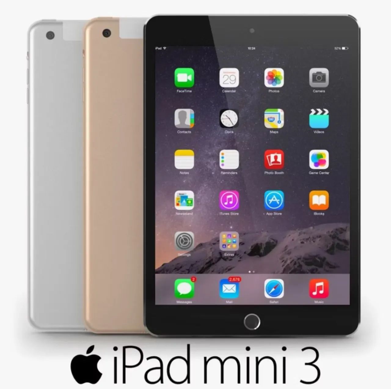 ipad mini 3 128gb  sem detalhes 
