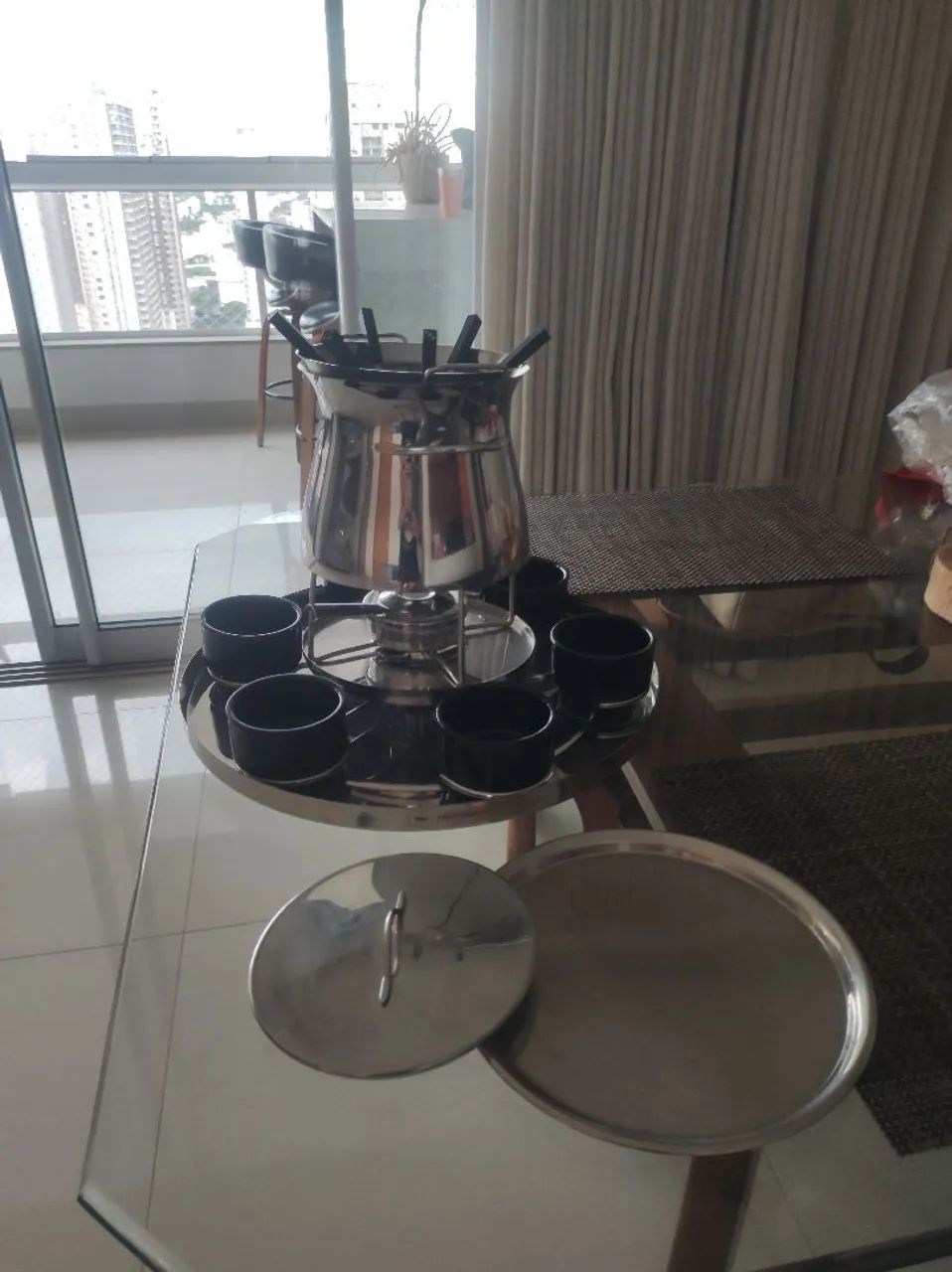 Aparelho Fondue Bodum Em Aço Inox Polido (Made In Swiss) - Foto 3
