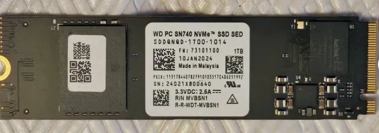 Nvme 1TB Western Digital PCI 4.0 Read 5200Mb/s Write 4900Mb/s (NOVO!) - Foto 3