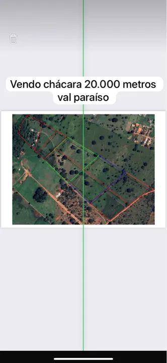 Chácara próximo Val paraíso com escritura  - Foto 2